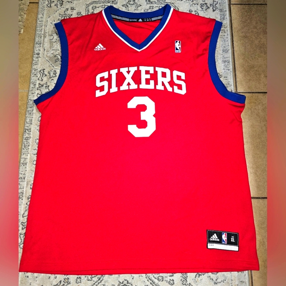 Adidas XL Iverson 76's  #3 Jersey